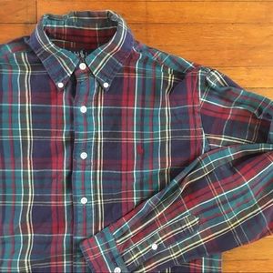 Plaid Ralph Lauren Button Up